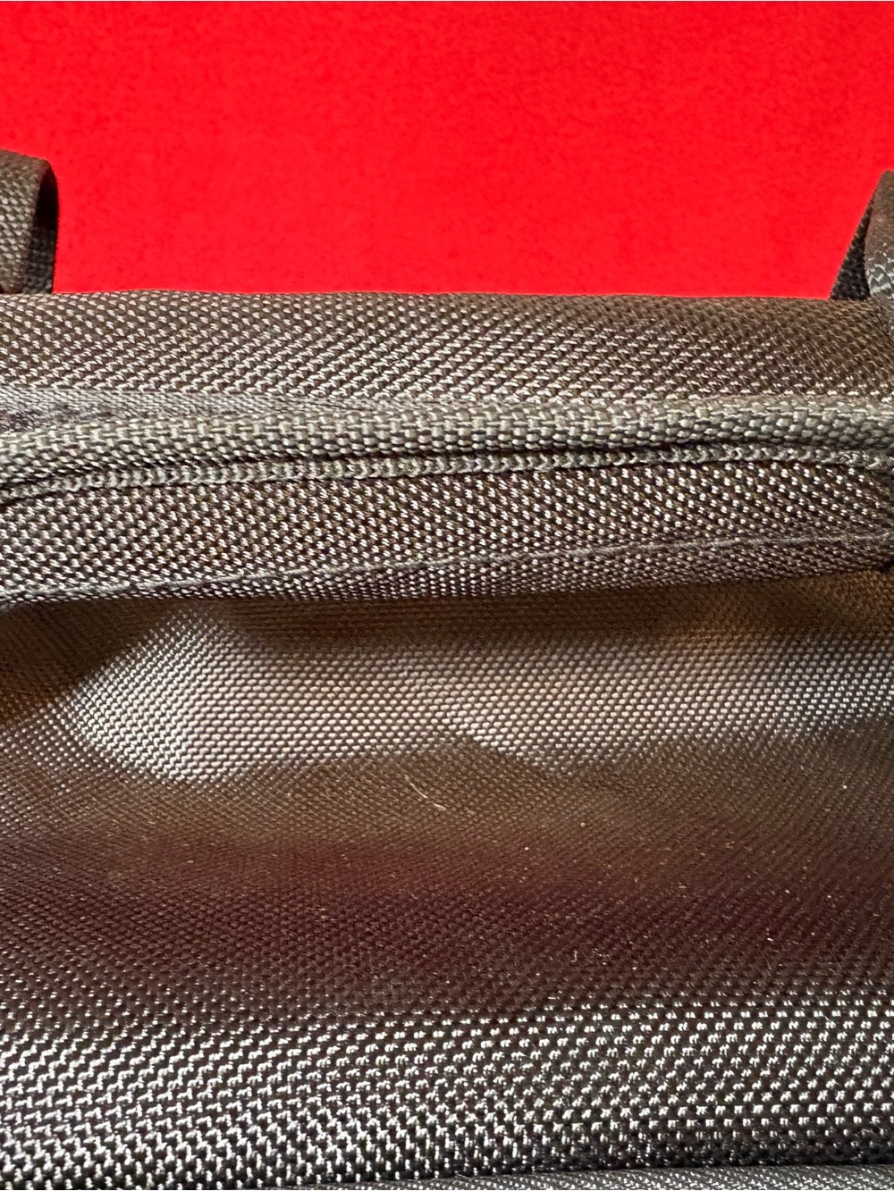 BMW M Sport Ballistic Nylon Duffel Travel Bag w/ Leather Luggage Tag - Picture 13 of 16
